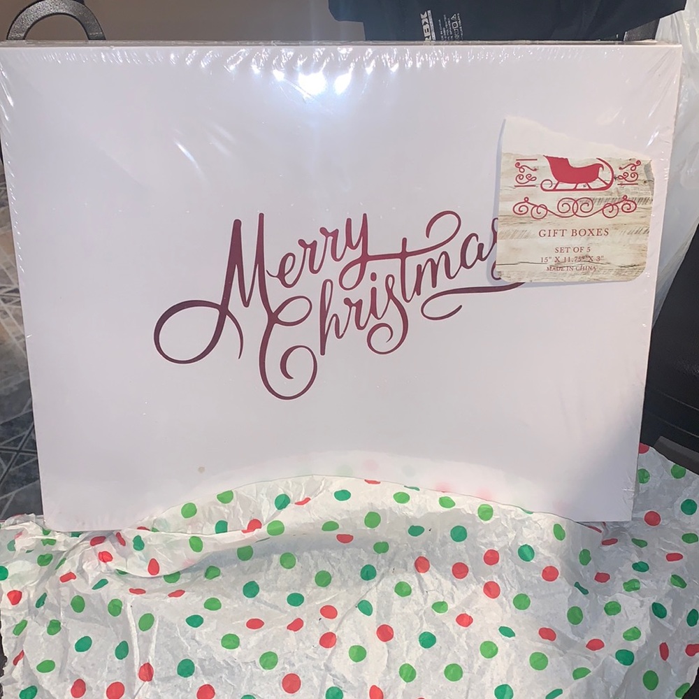 COPY - Merry Christmas Gift Boxes